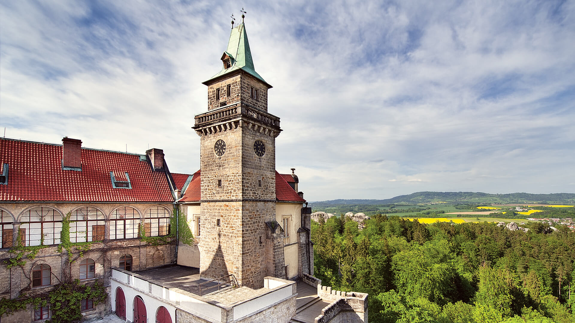 Das Leben in der Schloss...