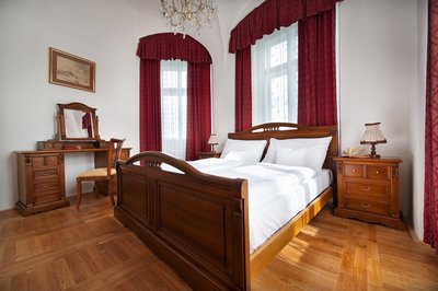 EA Schlosshotel Hruba Skala**** - Doppelbett-Hochzeitsappartement